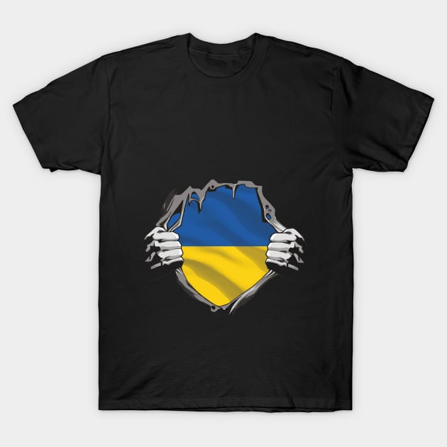 Proud to be Ukrainian ,  ukrainian roots T-Shirt by  Funny .designs123